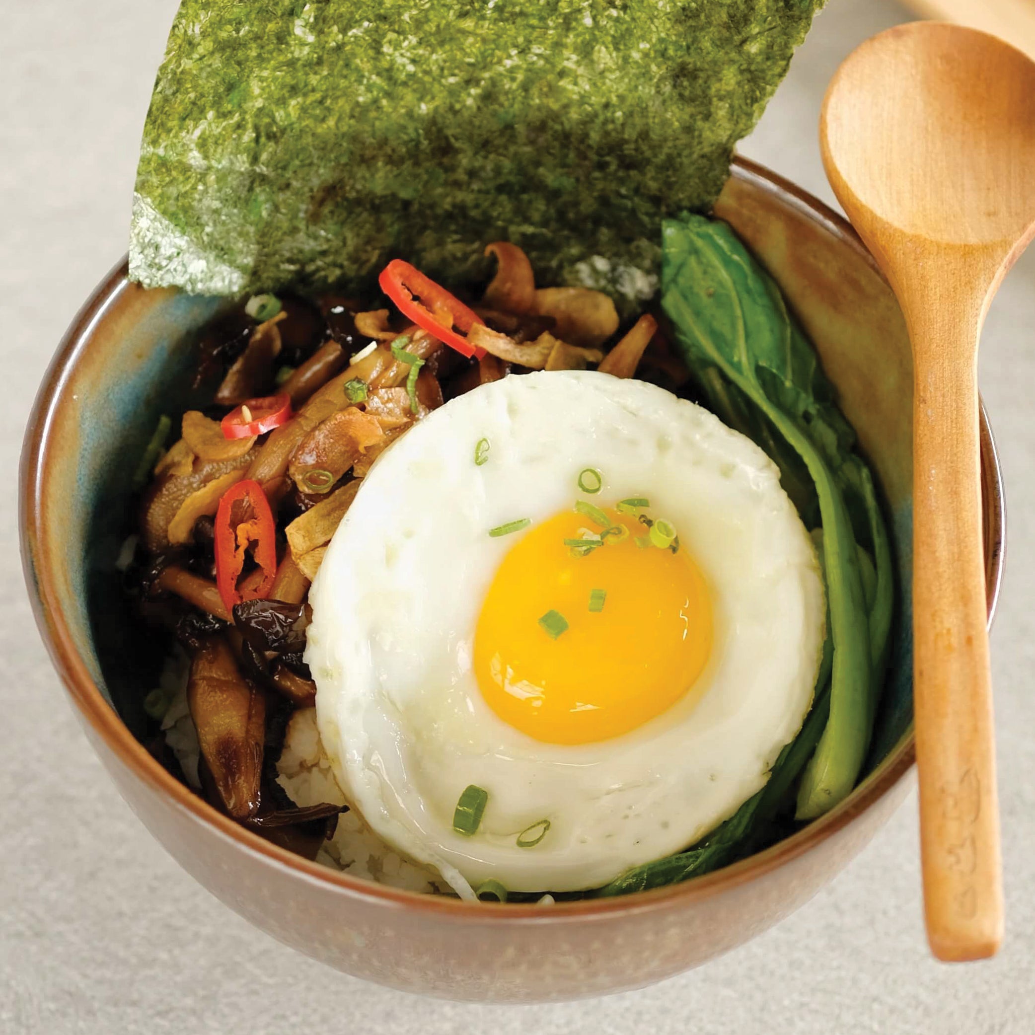 Teriyaki Mushroom Bowl